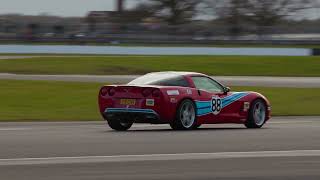 Pomeroy Trophy 2023 Silverstone GP Corvette C6 [upl. by Ilahsiav]