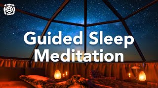 Guided Sleep Meditation Dealing With Uncertainty Acceptance Meditation Surrender to Peace [upl. by Apeed]