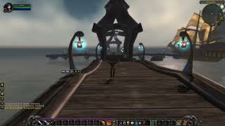 WoW Classic  Running from Night Elf starting zone to Human starting zone  MenethilKharanos skip [upl. by Mathia]