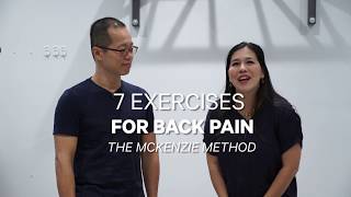 7 Exercises for Back Pain Using the McKenzie Method [upl. by Naimerej281]