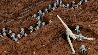 Lego Battle for Caen  WW2 stopmotion [upl. by Sophi]