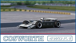 F1 car without a future Cosworth 4WD an unfinished project Assetto Corsa [upl. by Bock]