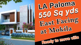 LA Paloma Villas in Mokila Hyderabad  Property Link [upl. by Weiman]