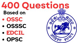 400 Selected Questions Based on OSSC OSSSC Edcil amp Opsc I Junior Teacher exam 2023 I High School I [upl. by Keriann525]