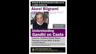 Sahmat and Social Scientist presents Understanding Gandhi on Caste [upl. by Schwenk409]