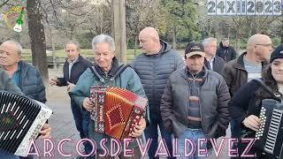 Concertinas a Tocar 🪗O Povo a Dançar 💯Arcos de Valdevez 👍Tarde de Domingo 24XII2023 [upl. by Ede633]