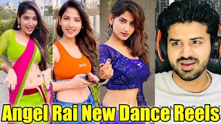 Reacting to Angel Rai Dance and Funny Instagram REELS VIDEOS [upl. by Uy]