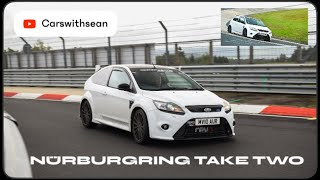 Nürburgring take 2 to Collect with Cosworth and take the mk2 RS around the track [upl. by Ailyt]