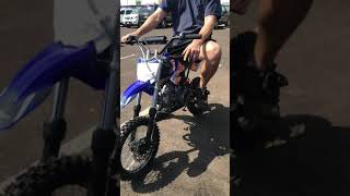 Coolster 125cc Semi Automatic and 70cc Semi Auto dirt bike walkthrough video [upl. by Dal]