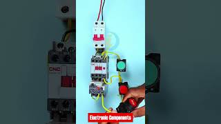 DOL Starter Remote Control Wiring shots [upl. by Ahtera]