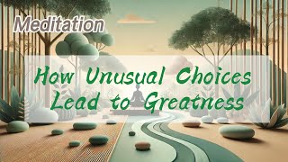 MINDBLOWING Ways Unusual Choices Lead to Greatness  𝐙𝐞𝐧 𝐂𝐨𝐢𝐧 [upl. by Maryjane]