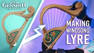 Genshin Impact  Making Windsong lyre In Real Life [upl. by Diahann]