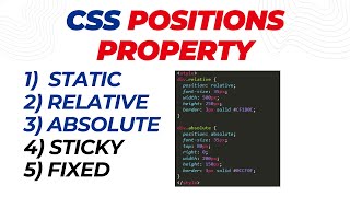 Learn CSS Position Properties In 8 Minutes  HindiUrdu Tutorial [upl. by Helms]