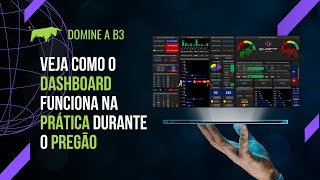 Veja como funciona na prática o Dashboard Quant Trader durante o pregão [upl. by Peisch]