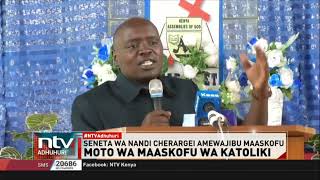 Seneta Cherargei awasuta maaskofu wa Katoliki kwa kuingilia utendakazi wa Rais Ruto [upl. by Swords]