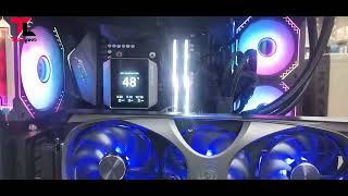 ARGB Lighting Gaming PC Build Ryzen 7 7700 RTX 4080 Super Hurricane 16G MSI PRO B650M B DDR5 [upl. by Paddie693]