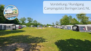 Vorstellung  Rundgang Campingplatz Beringerzand in den Niederlanden [upl. by Arukas195]