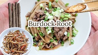 Try Burdock Root 3 Delicious Recipes [upl. by Naltiak]