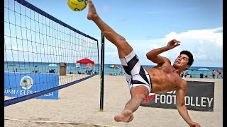 Team USA will demonstrate footvolley at the Rio Olympics [upl. by Zonnya]