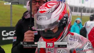 Moto3 2016 Germany Sachsenring Full Race Khairul Idham Pawi 1st [upl. by Sachsse]