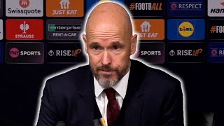 🔴 LIVE  Erik ten Hag postmatch press conference  Manchester United 11 Twente [upl. by Ahsieka]