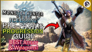 MHW Iceborne Full Progressional Set Guide 2024 NO FATALISSAFIKULVEALATREON NEEDED [upl. by Lakym445]