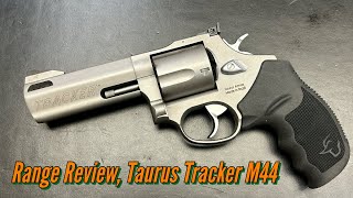 44 Magnum Taurus Tracker M44 Revolver Review and Range Time 44magnum 44special 44mag 44spl [upl. by Leiser]