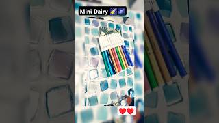 Mini Diary Art work ☺️ please like share and subscribe 😁shorts art and craft [upl. by Nims908]