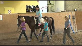 Reiten als Therapie für Menschen mit Handicaps [upl. by Ydarb]