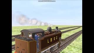 LBSCR E2 vs GNR Stirling Single Racing Trainz [upl. by Ethelyn]