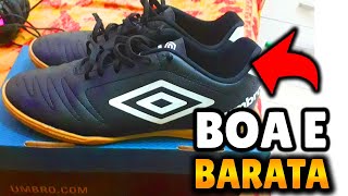 CHUTEIRA FUTSAL UMBRO CLASS IC REVIEW  CHUTEIRA ATÉ R 100 REAIS ‹GABIZAÇO› [upl. by Squires]