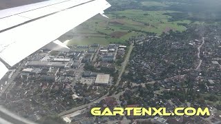 Landeanflug auf den Flughafen Stuttgart [upl. by Seth884]