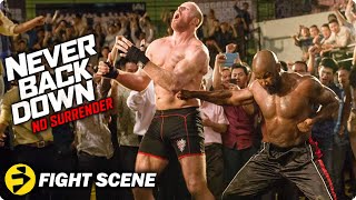 NEVER BACK DOWN NO SURRENDER  Michael Jai White  Case vs Caesar  Extended Fight Scene [upl. by Noir]