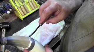 Customizing a powder horn phase 1 [upl. by Omarr]