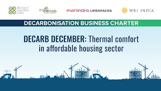 Decarb December Thermal comfort in affordable housing sector [upl. by Melvena514]