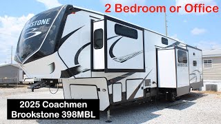 Need an RV with an OFFICE Two Full Bedroom Fifth Wheel  2025 Coachmen Brookstone 398MBL [upl. by Yeslaehc612]