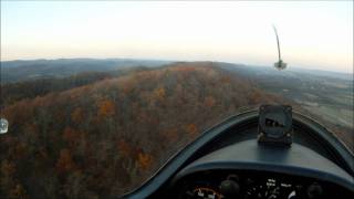 Glider Wingover and Tree Buzzing [upl. by Gentes]