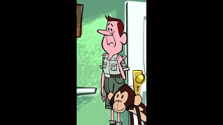 Cheeky monkey literally 🙊  The Ricky Gervais Show [upl. by Asreht]