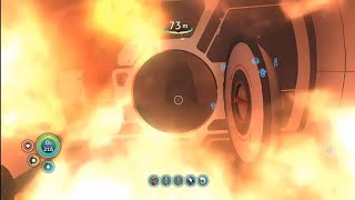 Subnautica  Down with the ship  When the Cyclops is destroyed [upl. by Orpha453]