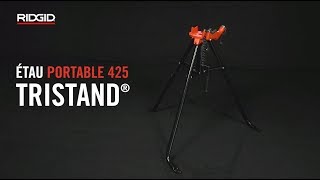 RIDGID Étaux portable 425 TRISTAND [upl. by Mozes]