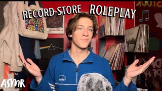 ASMR Record Store Roleplay 💿🎶 [upl. by Dnomsaj]