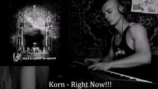 Korn  Right Now Piano Cover [upl. by Hanas843]