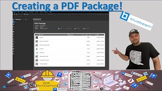 BIMVDC  Creating a PDF Package in Bluebeam  Combine PDF in Bluebeam  Bluebeam Tutorial [upl. by Ventura]