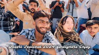 Desert Festival 2024 Jaisalmer Foreigners Enjoy [upl. by Akirahc]