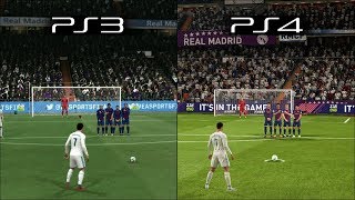 FIFA 18  Ps3 vs Ps4 Graphics amp Gameplay Comparison [upl. by Aiht]