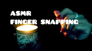 ASMR Finger Snapping and Hand movements for calming down and sleep Let It Go [upl. by Ronacin940]