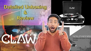 Claw Vinyl Record Player Turntable  Detailed Uses Explained by Sunny Soni 🎵  Knockout Creator 🔥 [upl. by Eisso5]