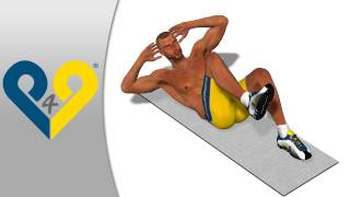 ABS exercise  Alternating Curls to get six pack FAST [upl. by Inverson]