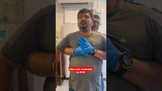 Chest pain treatment by RKM chiropractor drrajneeshkant rkm [upl. by Kirbee]