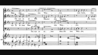 Brahms Geisliches Lied op 30 1856 [upl. by Fleischer]